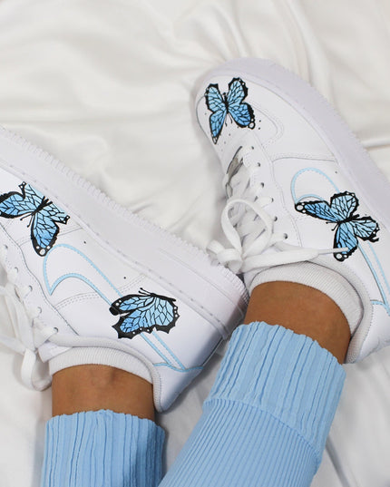 Nike Air Force 1 Butterfly - Blue